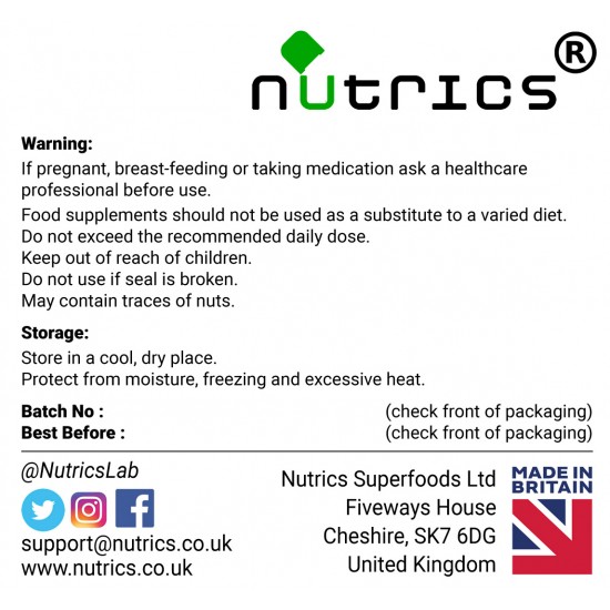 Maca Root Extract Gelatinised 40,000mg  V Capsules