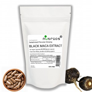 Black Maca Extract Gelatinised Maca 40000mg  V Capsules