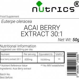 ACAI BERRY EXTRACT Powder 30:1