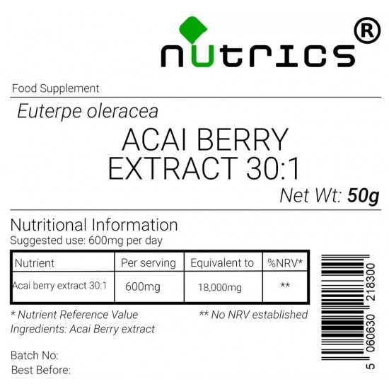 ACAI BERRY EXTRACT Powder 30:1