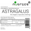 Astragalus Root 550mg V Capsules 