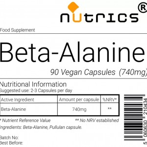 Beta Alanine 740mg V Capsules