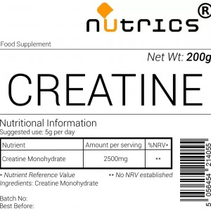 CREATINE MONOHYDRATE Vegan Powder