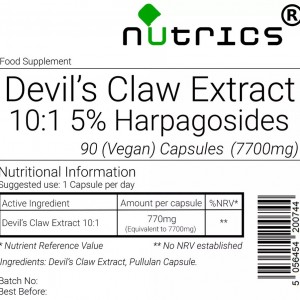 Devils Claw 7700mg Vegan Capsules 