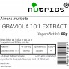 GRAVIOLA 10:1 Extract Powder Soursop Fruit