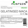 Gelatinised MACA ROOT EXTRACT Peruvian Ginseng Powder