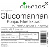 Glucomannan konjac Fibre Extract 11,520mg V Capsules