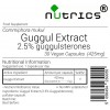 Guggul Capsule 425mg Extract 30 Vegan Capsule