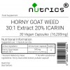 Horny Goat Weed Extract 16,200mg V Capsules