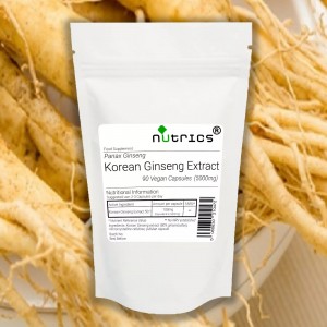 Korean Ginseng Extract 5,000mg V Capsules