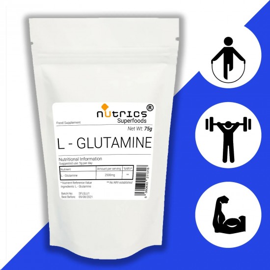 L GLUTAMINE Pharmaceutical Grade Vegan Powder