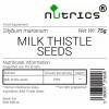 MILK THISTLE SEEDS  Silybum marianum