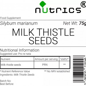 MILK THISTLE SEEDS  Silybum marianum