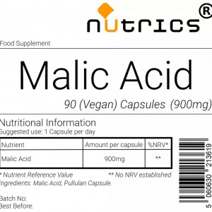 Malic Acid 900mg Capsules