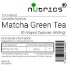 Matcha Green Tea 650mg V Capsules