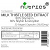 Milk Thistle Extract 26,000mg V Capsules