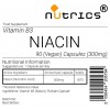 NIACIN Vitamin B3 300mg Vegan Capsules