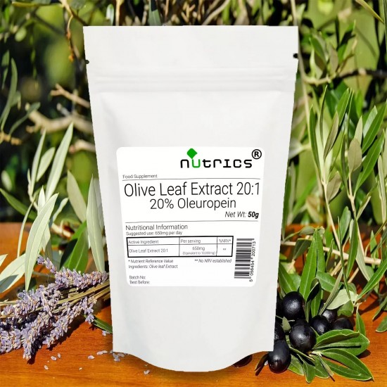 OLIVE LEAF 20:1 EXTRACT 50g Powder