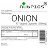 ONION 580mg x 90 Vegan Capsules