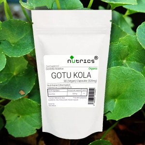 Organic Gotu Kola 520mg V Capsules