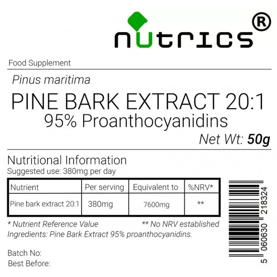 PINE BARK EXTRACT 20:1 Powder