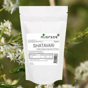 SHATAVARI ASPARAGUS 1000 Vegan 570mg Capsules