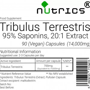 Tribulus Terrestris  14000mg V Capsules