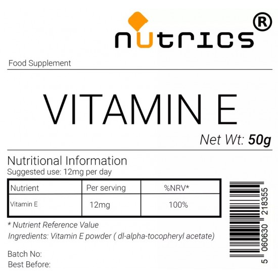 VITAMIN E 50g Powder