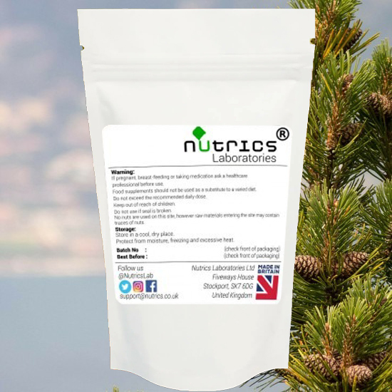 Pine Bark. 20:1 Extract, 95% Proanthocyanidins, 7,600mg V Capsules  