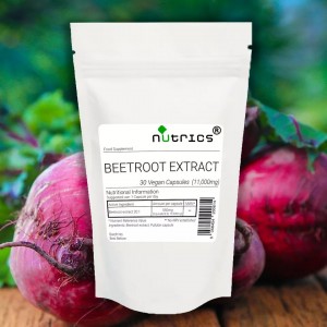 BEETROOT EXTRACT 20:1 11,000mg Vegan Capsules