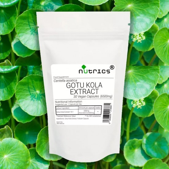 Gotu Kola Extract  6500mg V Capsules