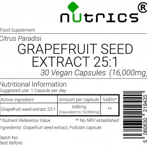 Grapefruit Seed Extract 16,000mg V Capsules 