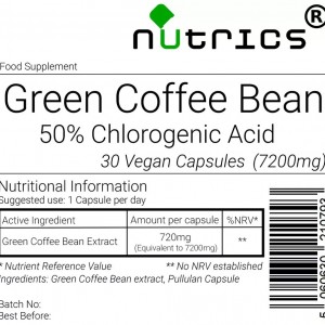 Green Coffee Bean  7,200mg V Capsules