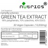 Green Tea Extract 13,00mg V Capsules