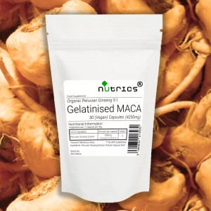 Gelatinised Maca (Organic) 4250mg V Capsules