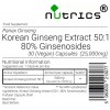 Korean Ginseng 25,000mg V Capsules 