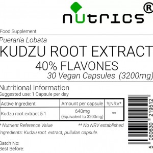 Kudzu Root Extract 3,200mg V Capsules