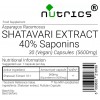 Shatavari Extract Asparagus Racemosus  5600mg V Capsules