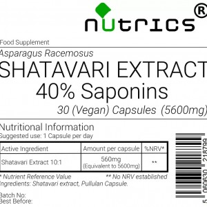 Shatavari Extract Asparagus Racemosus  5600mg V Capsules