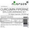 TURMERIC CURCUMIN and PIPERINE 30,000mg V Capsules