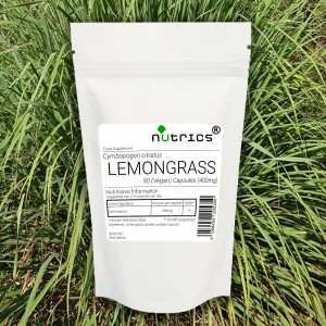 Lemon Grass 400mg Vegan Capsules 