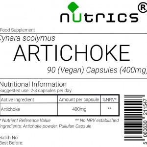 Artichoke 400mg V Capsules (Wholesale Bulk Buy)
