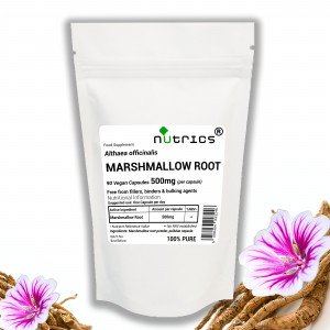 Marshmallow Root 500mg  Vegan Capsules 