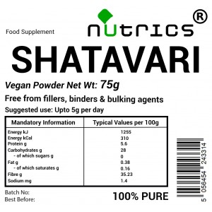 Shatavari Root Vegan Powder