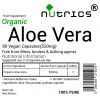 Aloe Vera (Organic) 520mg V Capsules Aloe Vera (Organic) 520mg V Capsules