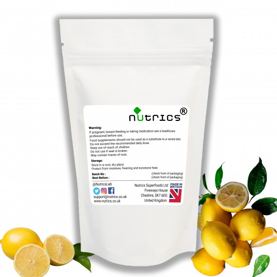 Lemon Peel 600mg Vegan Capsules Lemon Peel 600mg Vegan Capsules