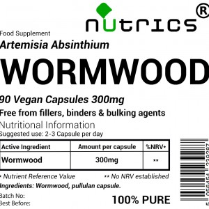 Wormwood 300mg V capsules