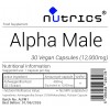 Alpha Male 12000mg Ashwagandha root 20:1 extract 30 Vegan Capsules