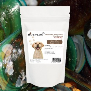 Green Lipped Mussel extract 50g powder for Dogs - Joint Pain Stiffness Arthritis