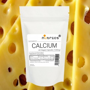 Calcium 1250mg Vegan Capsules 
